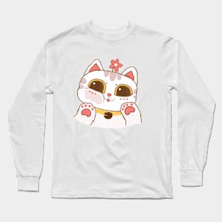 Cute Cat Long Sleeve T-Shirt